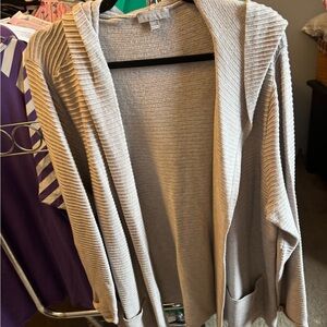 Stylish Ribbed Cardigan